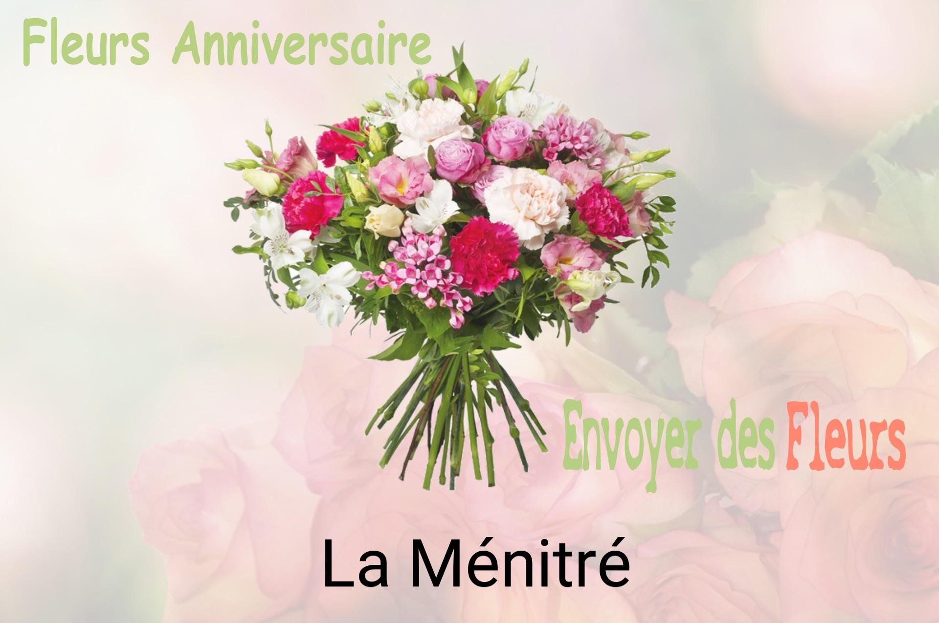 Bouquet de fleurs d’anniversaire livré à La Ménitré